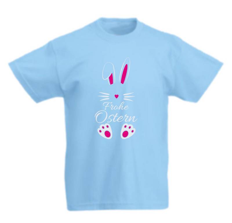 G-graphics T-Shirt Frohe Ostern – Hase Kinder T-Shirt mit Spruch / Statement zu Ostern von G-graphics