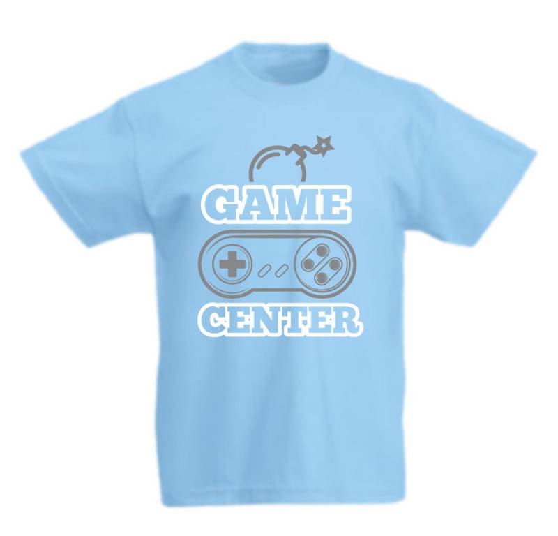 G-graphics T-Shirt Game Center Kinder T-Shirt mit coolem Frontprint für Gamer*innen von G-graphics