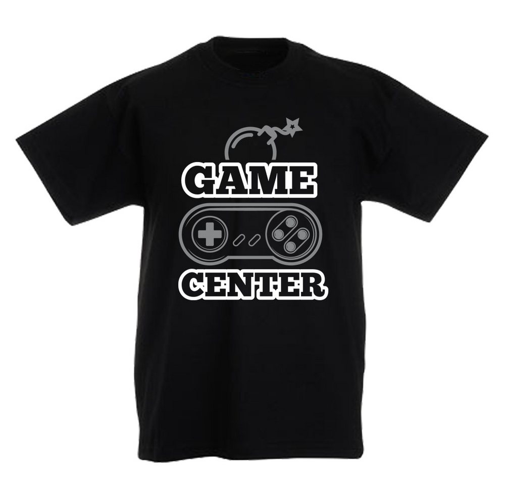 G-graphics T-Shirt Game Center Kinder T-Shirt mit coolem Frontprint für Gamer*innen von G-graphics