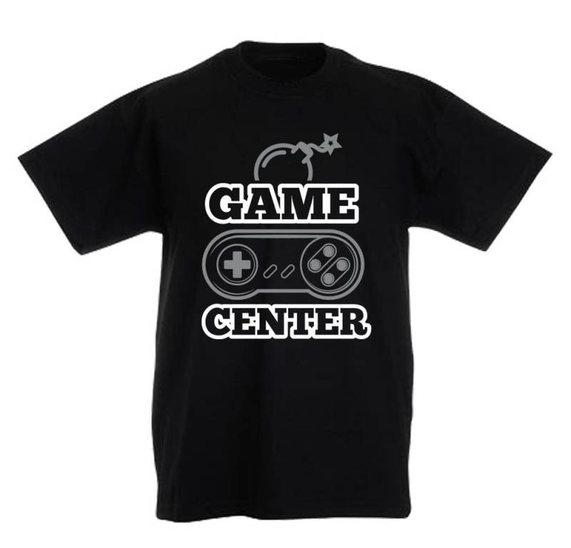 G-graphics T-Shirt Game Center Kinder T-Shirt mit coolem Frontprint für Gamer*innen von G-graphics