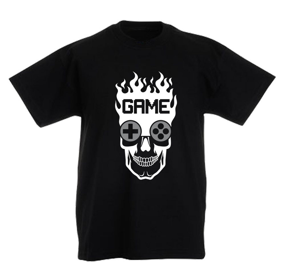 G-graphics T-Shirt Game Skull Kinder T-Shirt mit coolem Frontprint für Gamer*innen von G-graphics