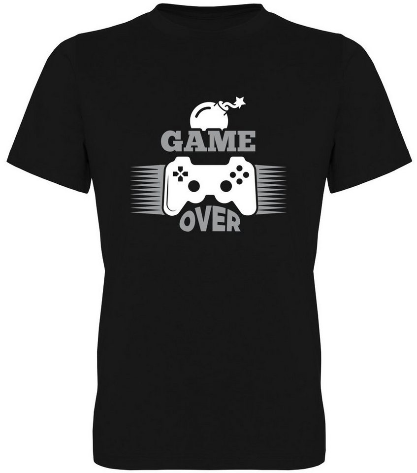 G-graphics T-Shirt Game over Herren T-Shirt, mit trendigem Frontprint, Aufdruck auf der Vorderseite, Spruch/Sprüche/Print/Motiv, für jung & alt von G-graphics