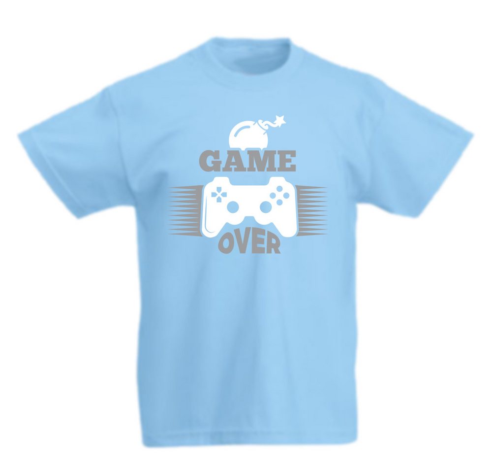 G-graphics T-Shirt Game over Kinder T-Shirt mit coolem Frontprint für Gamer*innen von G-graphics