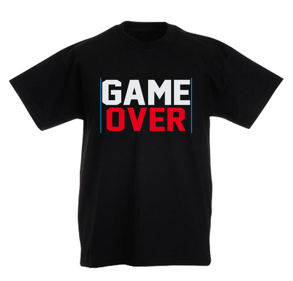 G-graphics T-Shirt Game over Kinder T-Shirt mit coolem Frontprint für Gamer*innen von G-graphics