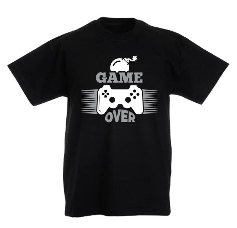 G-graphics T-Shirt Game over Kinder T-Shirt mit coolem Frontprint für Gamer*innen von G-graphics