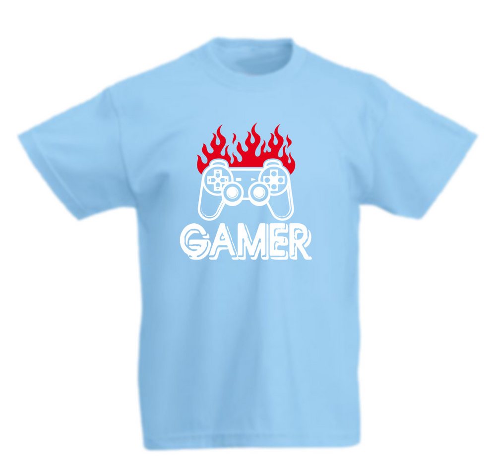 G-graphics T-Shirt Gamer Kinder T-Shirt mit coolem Frontprint für Gamer*innen von G-graphics