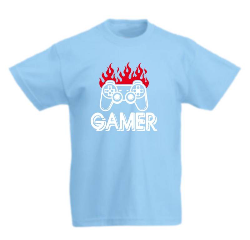 G-graphics T-Shirt Gamer Kinder T-Shirt mit coolem Frontprint für Gamer*innen von G-graphics