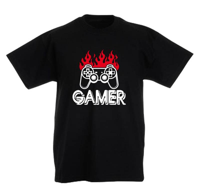 G-graphics T-Shirt Gamer Kinder T-Shirt mit coolem Frontprint für Gamer*innen von G-graphics