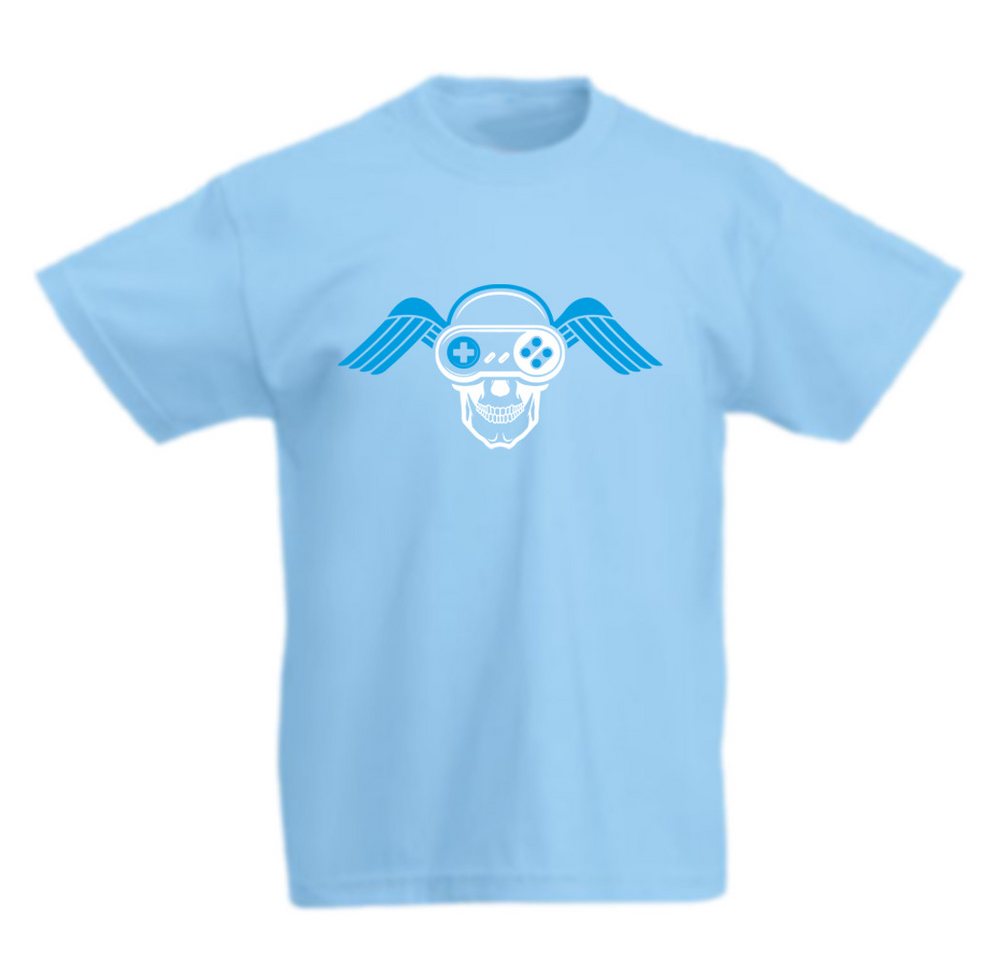G-graphics T-Shirt Gamer Skull Kinder T-Shirt mit coolem Frontprint für Gamer*innen von G-graphics