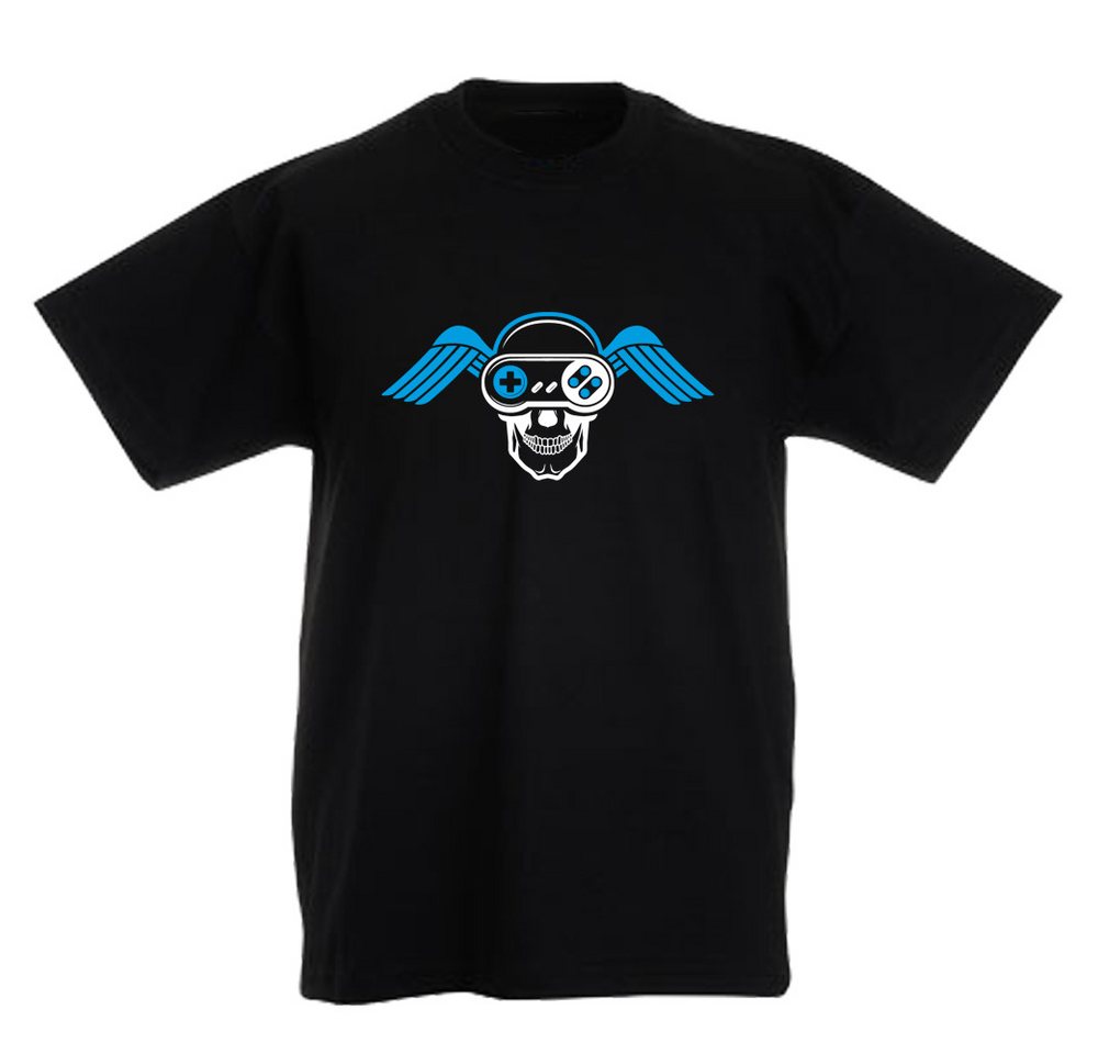 G-graphics T-Shirt Gamer Skull Kinder T-Shirt mit coolem Frontprint für Gamer*innen von G-graphics