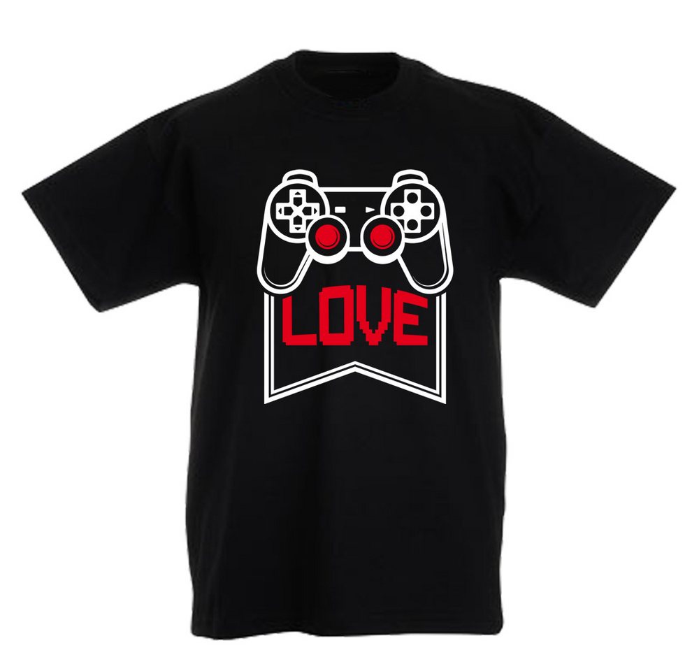 G-graphics T-Shirt Gaming Love Kinder T-Shirt mit coolem Frontprint für Gamer*innen von G-graphics