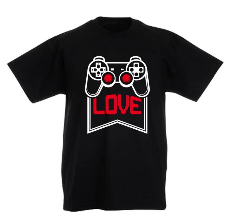 G-graphics T-Shirt Gaming Love Kinder T-Shirt mit coolem Frontprint für Gamer*innen von G-graphics