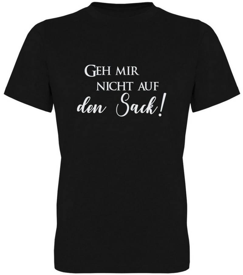 G-graphics T-Shirt Geh mir nicht auf den Sack! Herren T-Shirt mit Statement / Spruch / Motiv als Frontprint von G-graphics