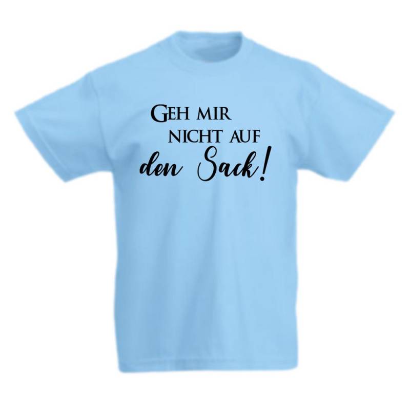 G-graphics T-Shirt Geh mir nicht auf den Sack! Kinder T-Shirt mit coolem Spruch als Frontprint von G-graphics