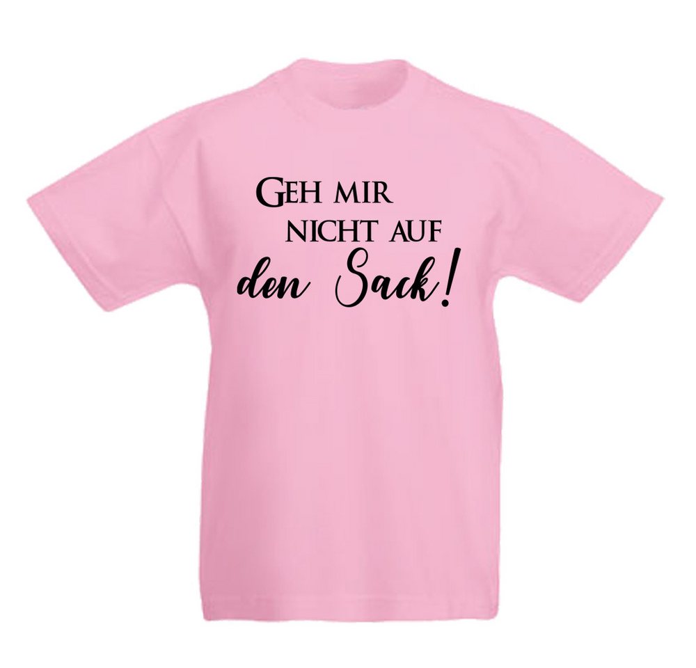 G-graphics T-Shirt Geh mir nicht auf den Sack! Kinder T-Shirt mit coolem Spruch als Frontprint von G-graphics