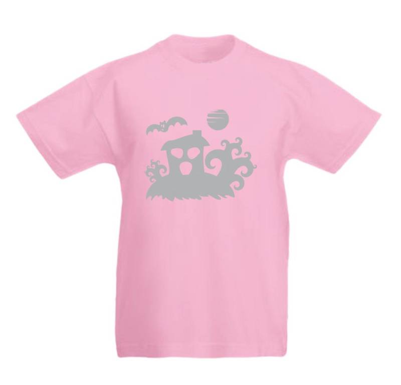 G-graphics T-Shirt Geisterhaus Kinder T-Shirt mit gruseligem Motiv zu Halloween von G-Graphics