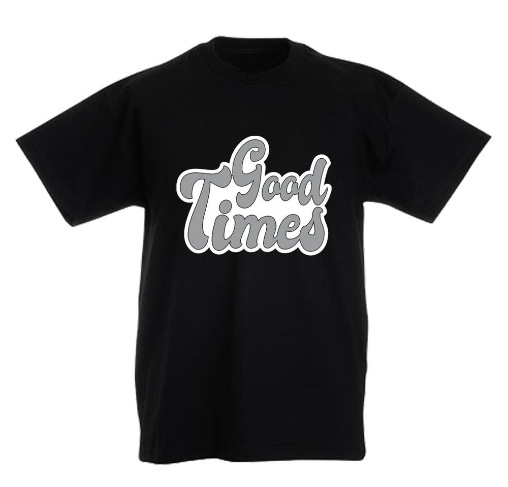 G-graphics T-Shirt Good Times Kinder T-Shirt mit coolem Spruch als Frontprint von G-graphics