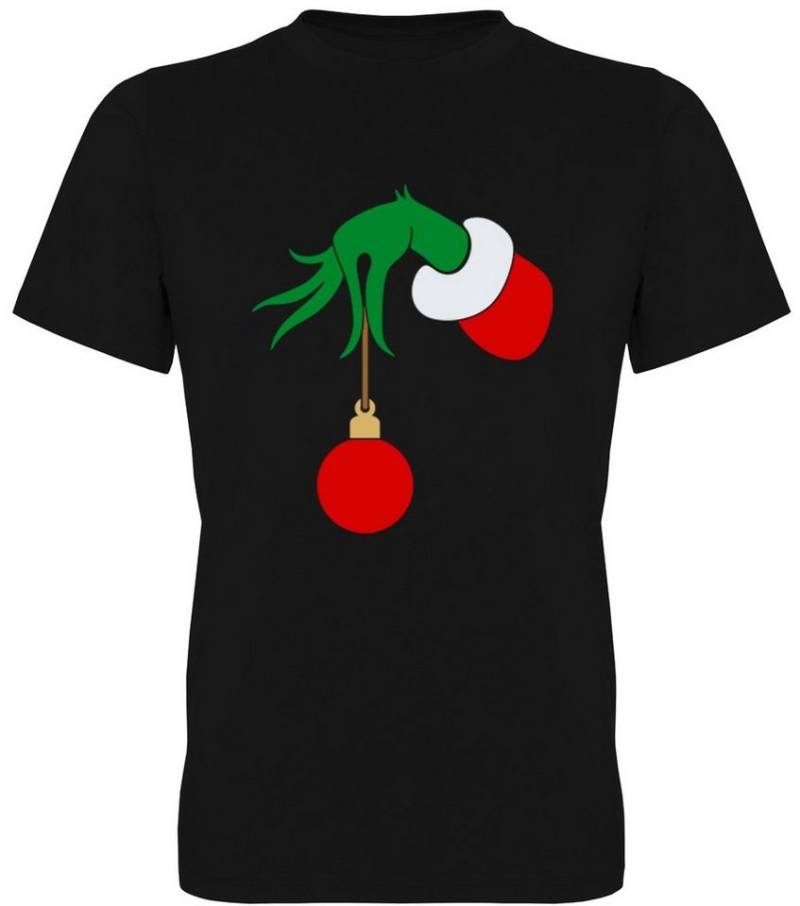 G-graphics T-Shirt "Hand des Weihnachtsmuffels" Herren T-Shirt mit Winter- & Weihnachtsmotiv von G-graphics