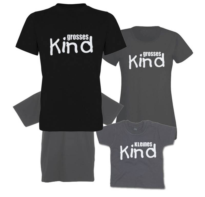 G-graphics T-Shirt Grosses Kind & Kleines Kind (Familienset, Einzelteile zum selbst zusammenstellen) Kinder- & Erwachsenen-T-Shirt-Set mit Frontprint von G-graphics