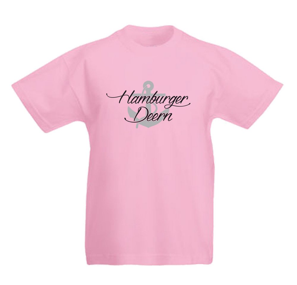 G-graphics T-Shirt Hamburger Deern Kinder T-Shirt mit coolem Motiv als Frontprint von G-graphics