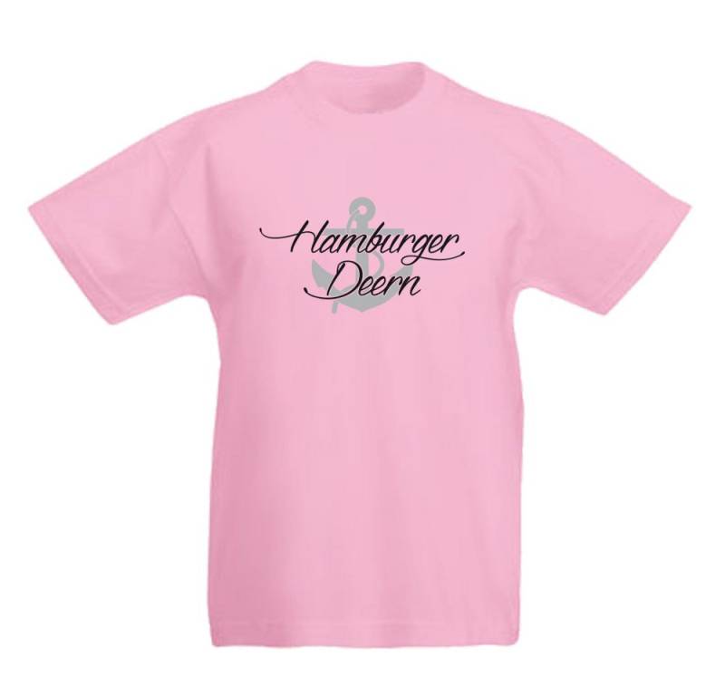 G-graphics T-Shirt Hamburger Deern Kinder T-Shirt mit coolem Motiv als Frontprint von G-graphics