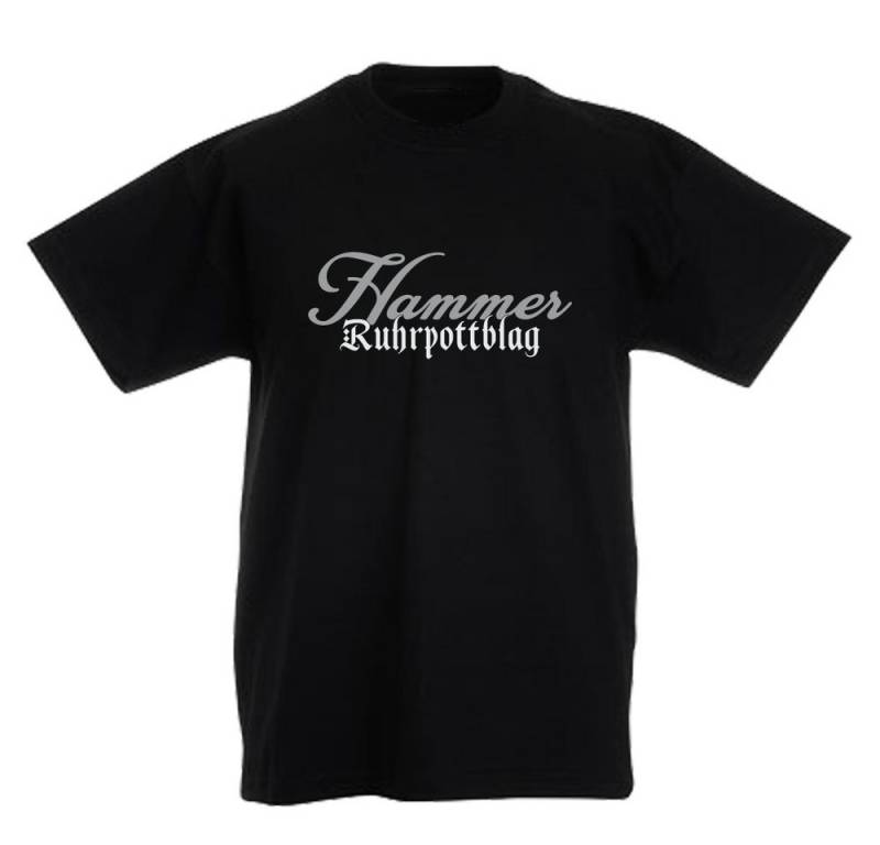 G-graphics T-Shirt Hammer Ruhrpottblag Kinder T-Shirt mit Ruhrgebietsmotiv von G-graphics