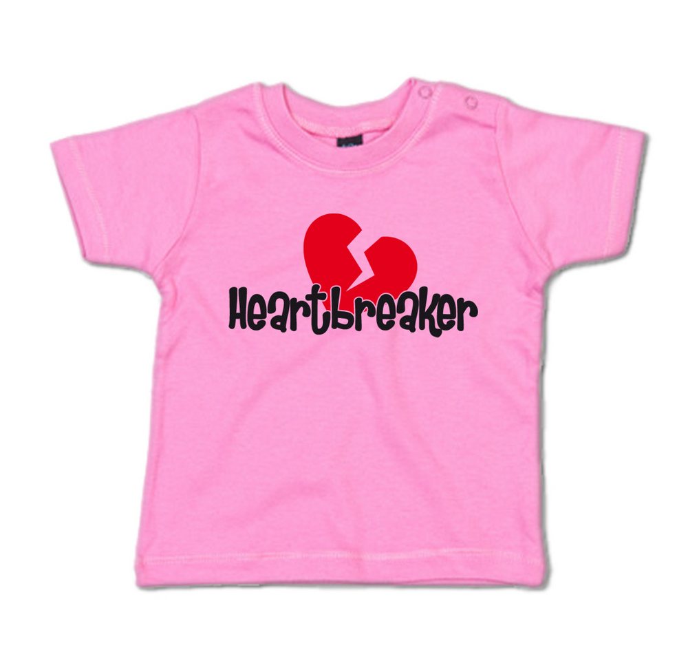 G-graphics T-Shirt Heartbreaker Baby T-Shirt, mit Spruch / Sprüche / Print / Aufdruck von G-graphics