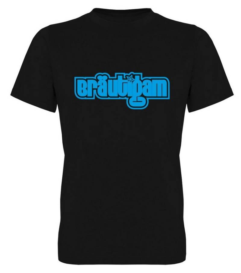 G-graphics T-Shirt zum Junggesellen-Abschied - Bräutigam Herren Bräutigam-T-Shirt zum JGA / Poltershirt von G-graphics