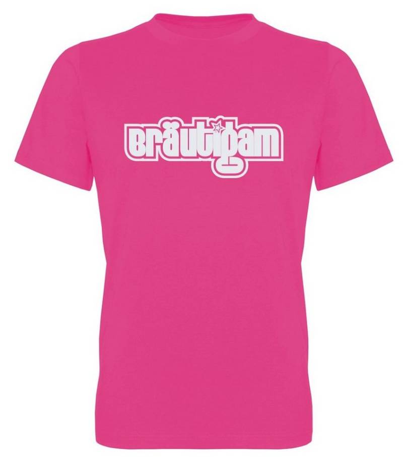 G-graphics T-Shirt zum Junggesellen-Abschied - Bräutigam Herren Bräutigam-T-Shirt zum JGA / Poltershirt von G-graphics