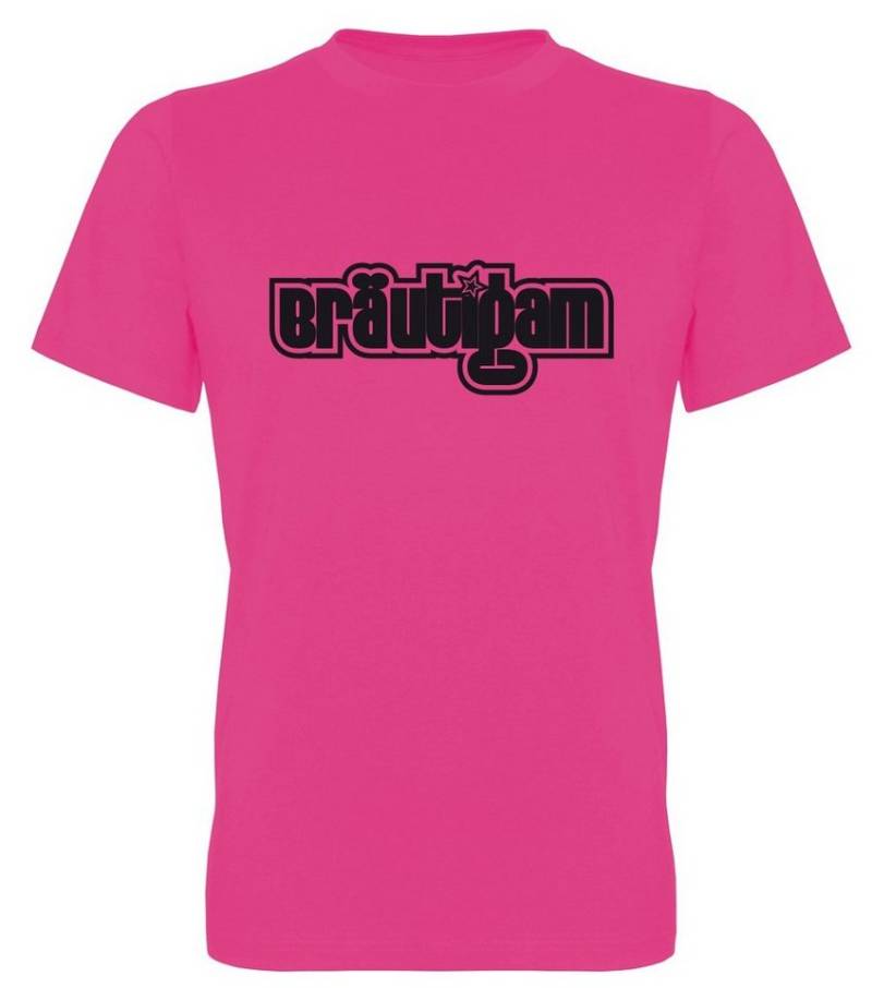 G-graphics T-Shirt zum Junggesellen-Abschied - Bräutigam Herren Bräutigam-T-Shirt zum JGA / Poltershirt von G-graphics