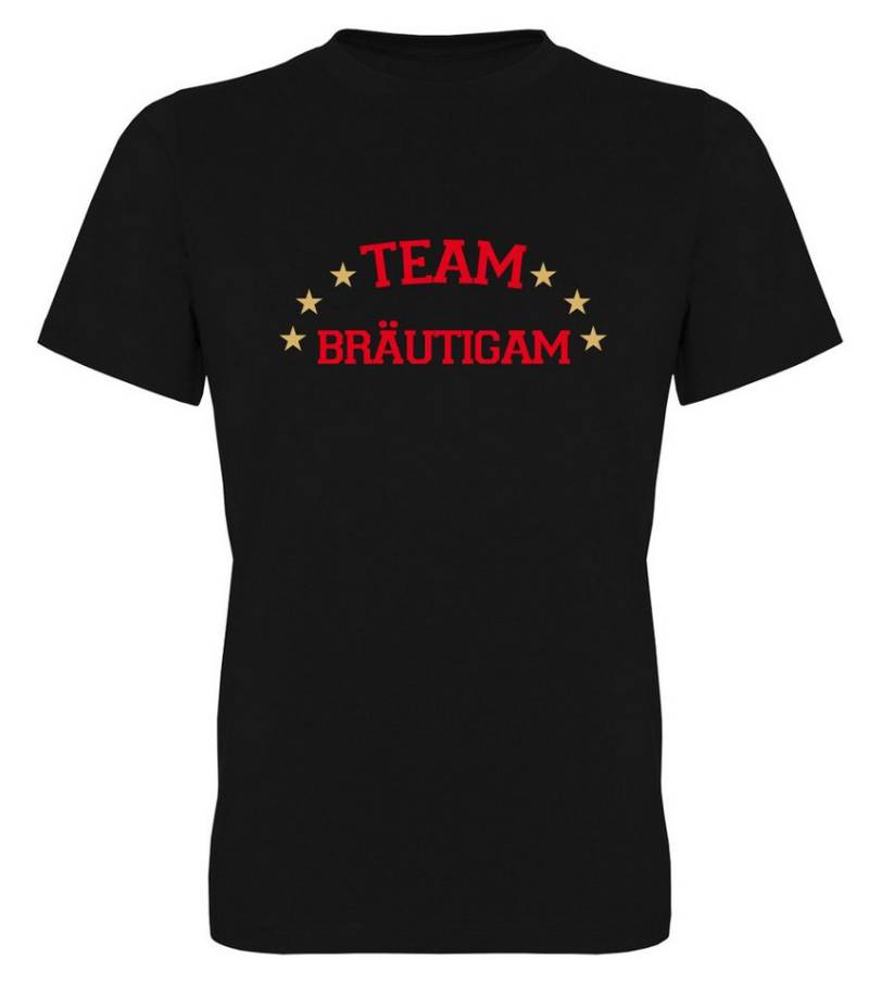 G-graphics T-Shirt zum Junggesellen-Abschied - Team Bräutigam Herren Begleiter-T-Shirt zum JGA / Poltershirt von G-graphics