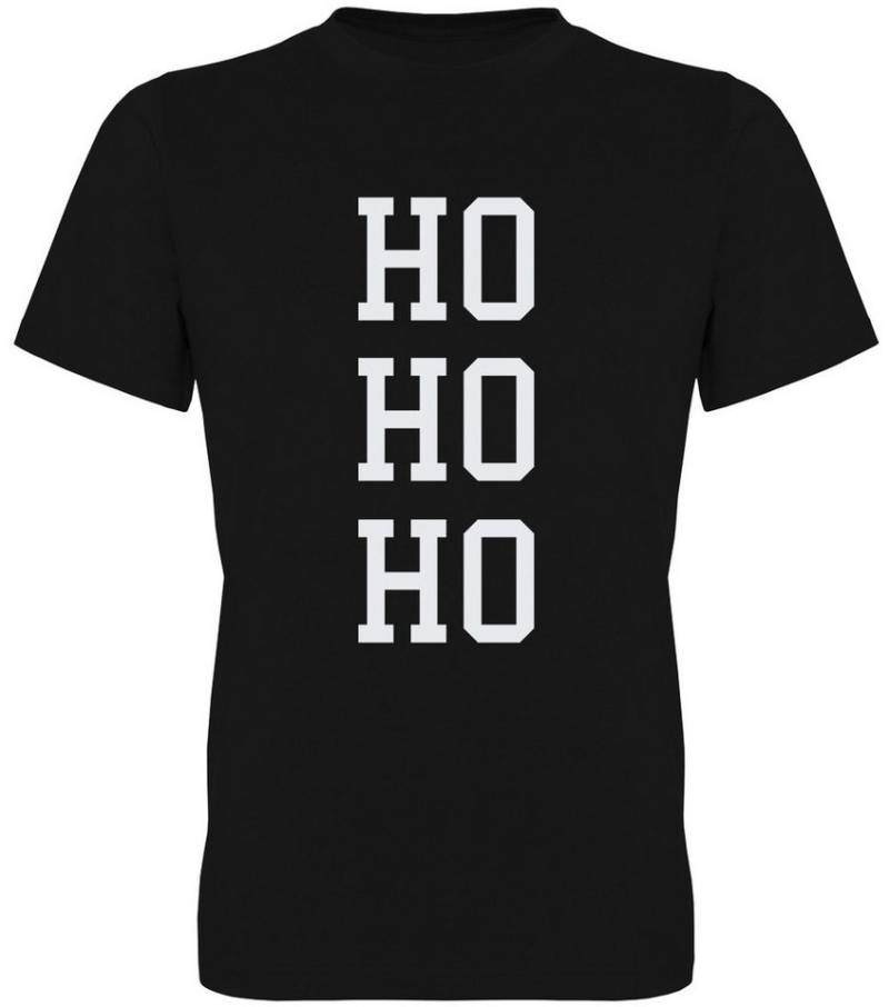 G-graphics T-Shirt Ho Ho Ho Herren T-Shirt mit trendigem Frontprint mit Weihnachtsmotiv von G-graphics