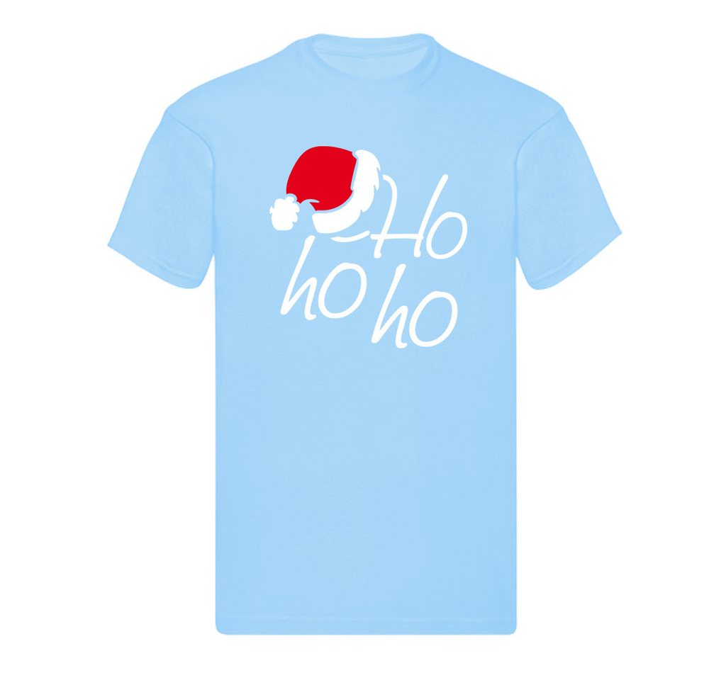 G-graphics T-Shirt Ho ho ho mit Santa´s Mütze Kinder T-Shirt mit schönem Winter- & Weihnachtsmotiv von G-graphics
