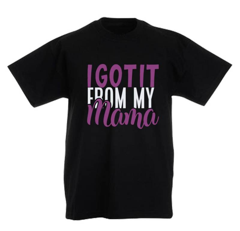 G-graphics T-Shirt I got it from my Mama Kinder T-Shirt mit Spruch / Statement von G-graphics