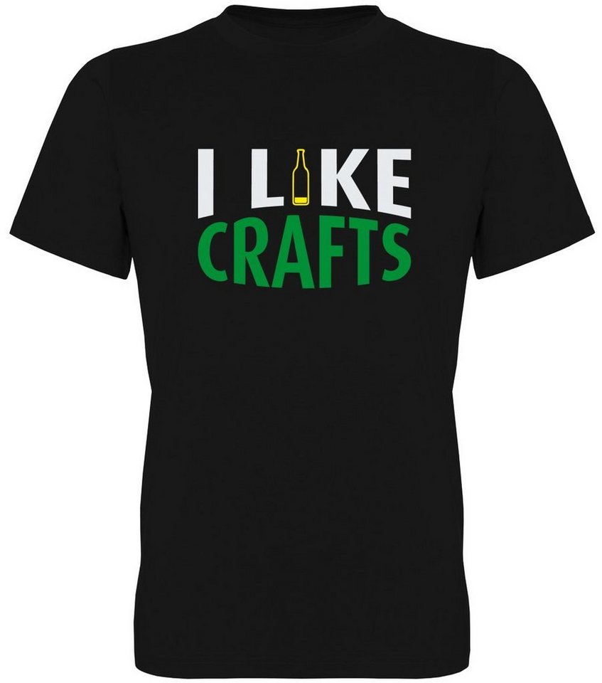 G-graphics T-Shirt I like crafts Herren T-Shirt, mit trendigem Frontprint, Aufdruck auf der Vorderseite, Spruch/Sprüche/Print/Motiv, für jung & alt von G-graphics