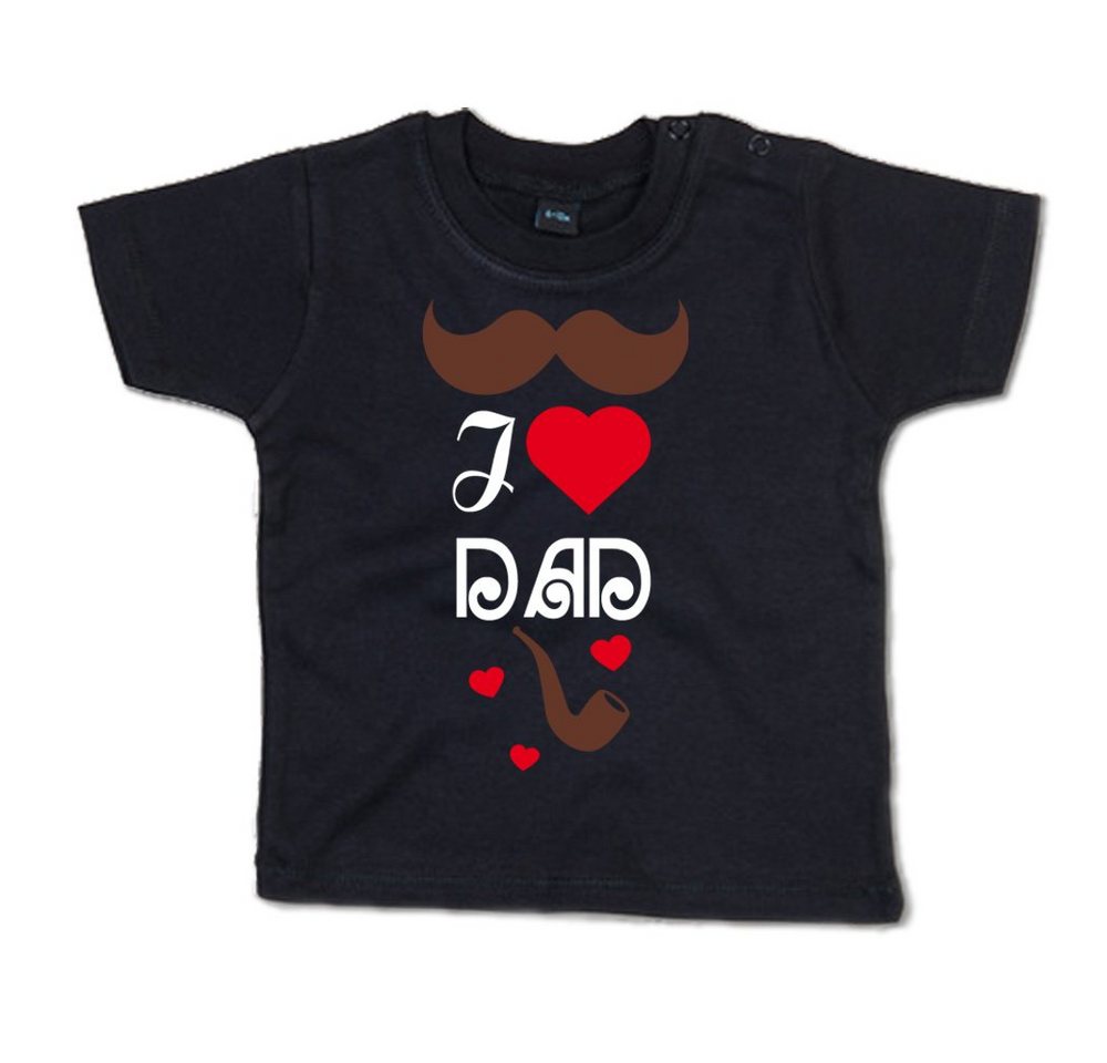 G-graphics T-Shirt I love Dad Baby T-Shirt, mit Spruch / Sprüche / Print / Aufdruck von G-graphics