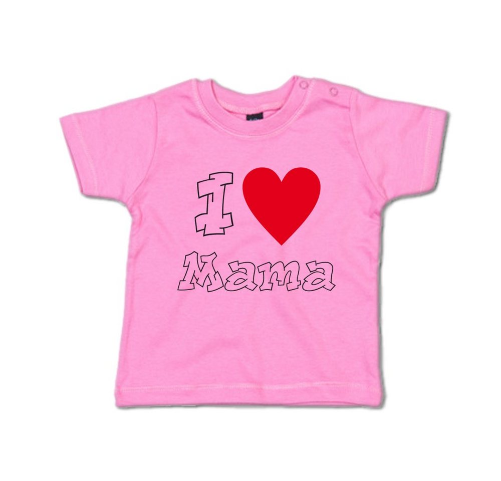 G-graphics T-Shirt I love Mama Baby T-Shirt, mit Spruch / Sprüche / Print / Aufdruck von G-graphics