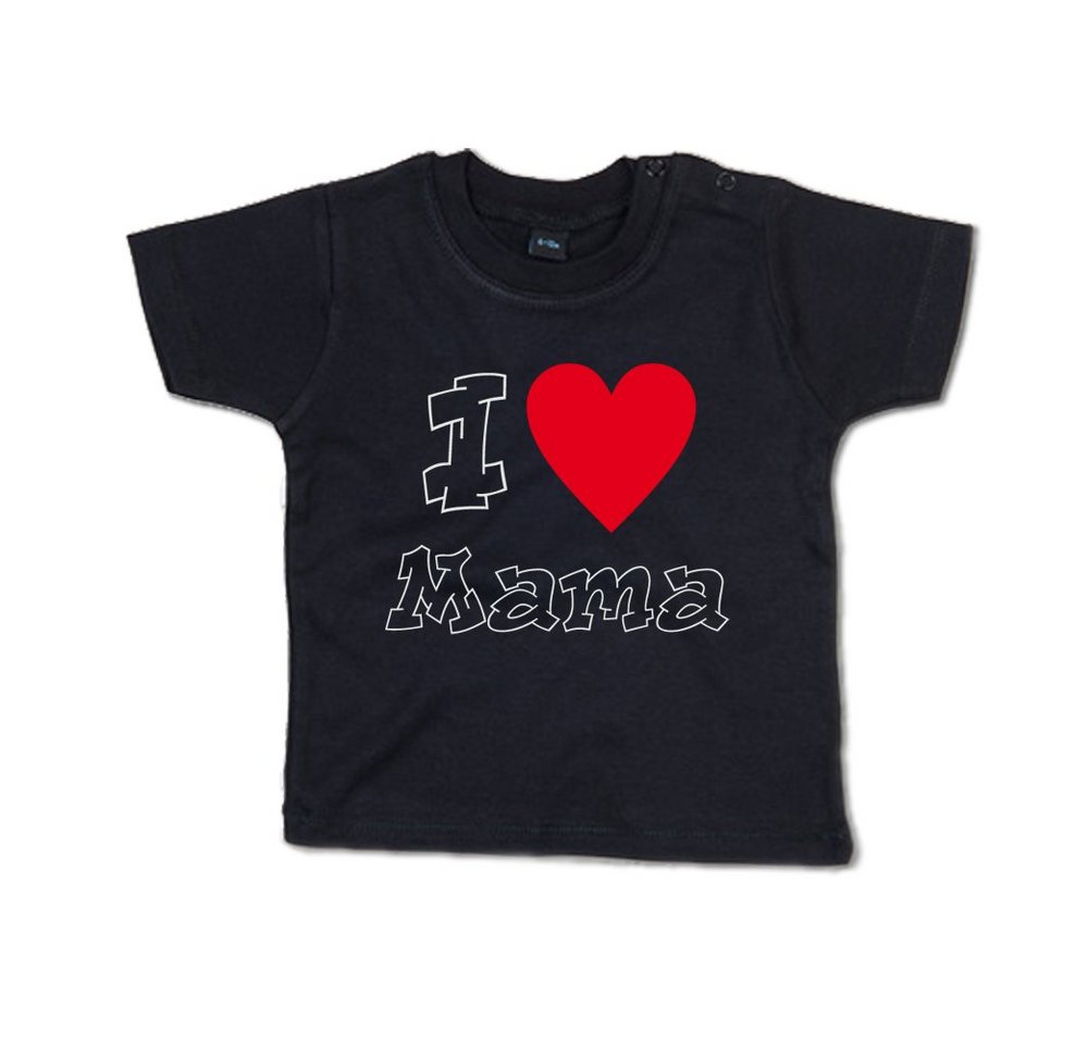 G-graphics T-Shirt I love Mama Baby T-Shirt, mit Spruch / Sprüche / Print / Aufdruck von G-graphics