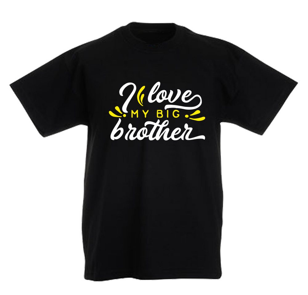 G-graphics T-Shirt I love my big brother Kinder T-Shirt, mit Spruch / Sprüche / Print / Aufdruck von G-graphics