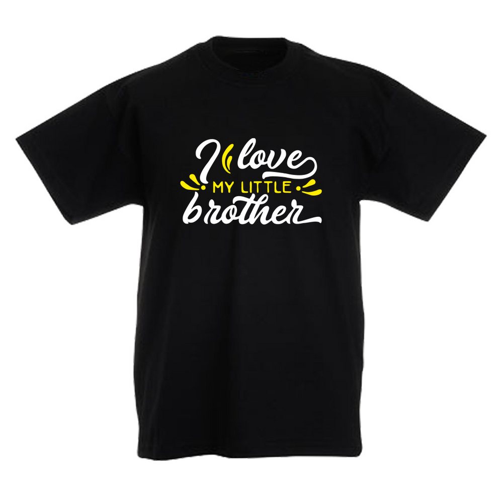 G-graphics T-Shirt I love my little brother Kinder T-Shirt, mit Spruch / Sprüche / Print / Aufdruck von G-graphics