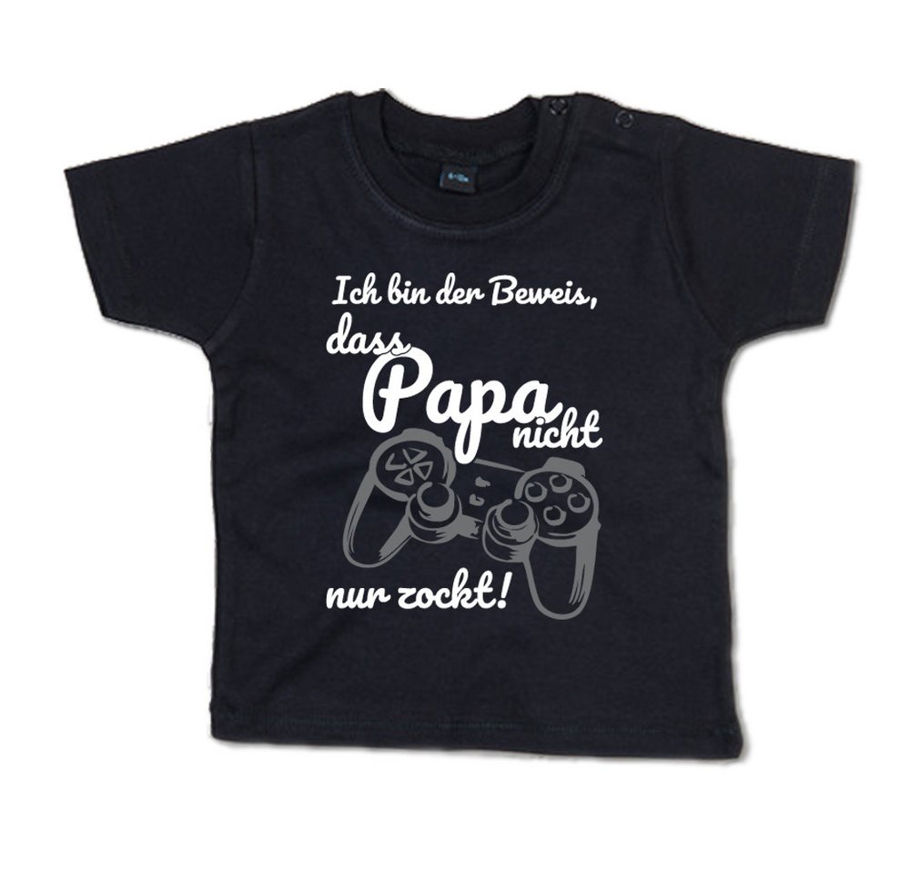 G-graphics T-Shirt Ich bin der Beweis, dass Papa nicht nur zockt! Baby T-Shirt, mit Spruch / Sprüche / Print / Aufdruck von G-graphics