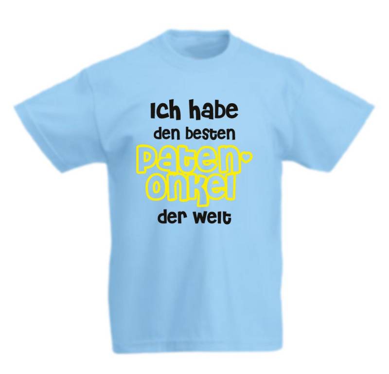 G-graphics T-Shirt Ich habe den besten Patenonkel der Welt Kinder T-Shirt mit Spruch / Statement von G-graphics