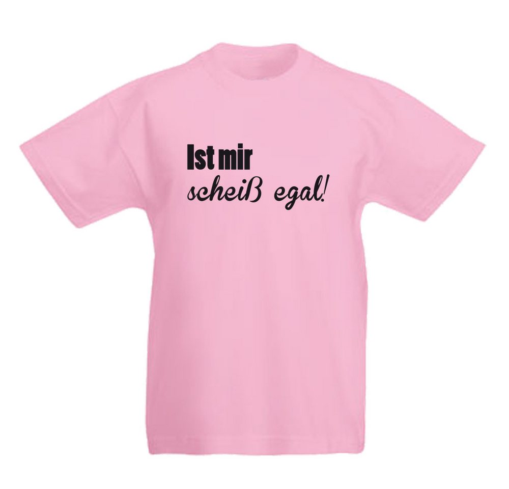 G-graphics T-Shirt Ist mir scheiß egal! Kinder T-Shirt mit coolem Spruch als Frontprint von G-graphics