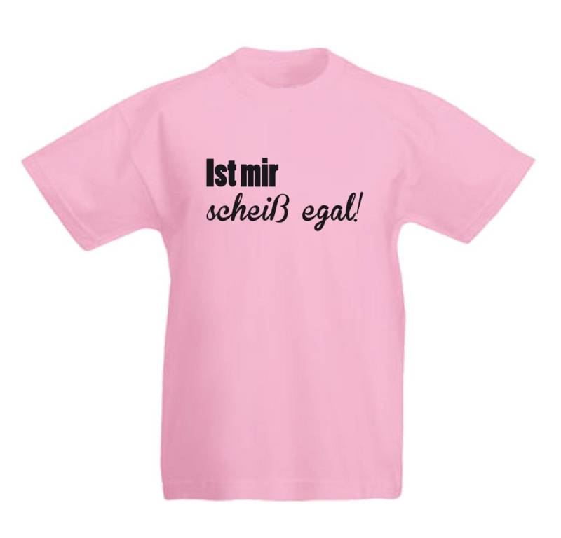 G-graphics T-Shirt Ist mir scheiß egal! Kinder T-Shirt mit coolem Spruch als Frontprint von G-graphics
