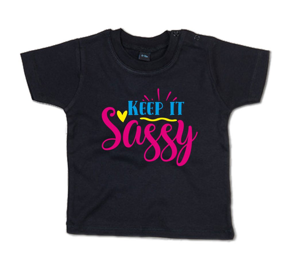 G-graphics T-Shirt Keep it sassy Baby T-Shirt, mit Spruch / Sprüche / Print / Aufdruck von G-graphics