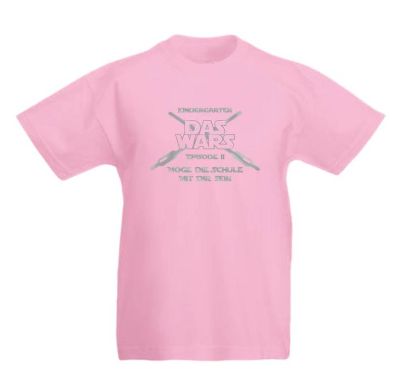 G-graphics T-Shirt Kindergarten – DAS WARS – Möge die Schule mit dir sein Kinder T-Shirt mit Motiv zur Einschulung von G-graphics