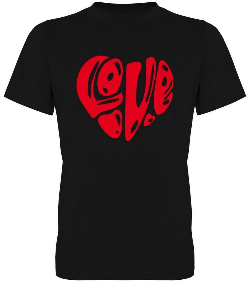 G-graphics T-Shirt LOVE Herren T-Shirt, mit trendigem Frontprint, Aufdruck auf der Vorderseite, Spruch/Sprüche/Print/Motiv, für jung & alt von G-graphics