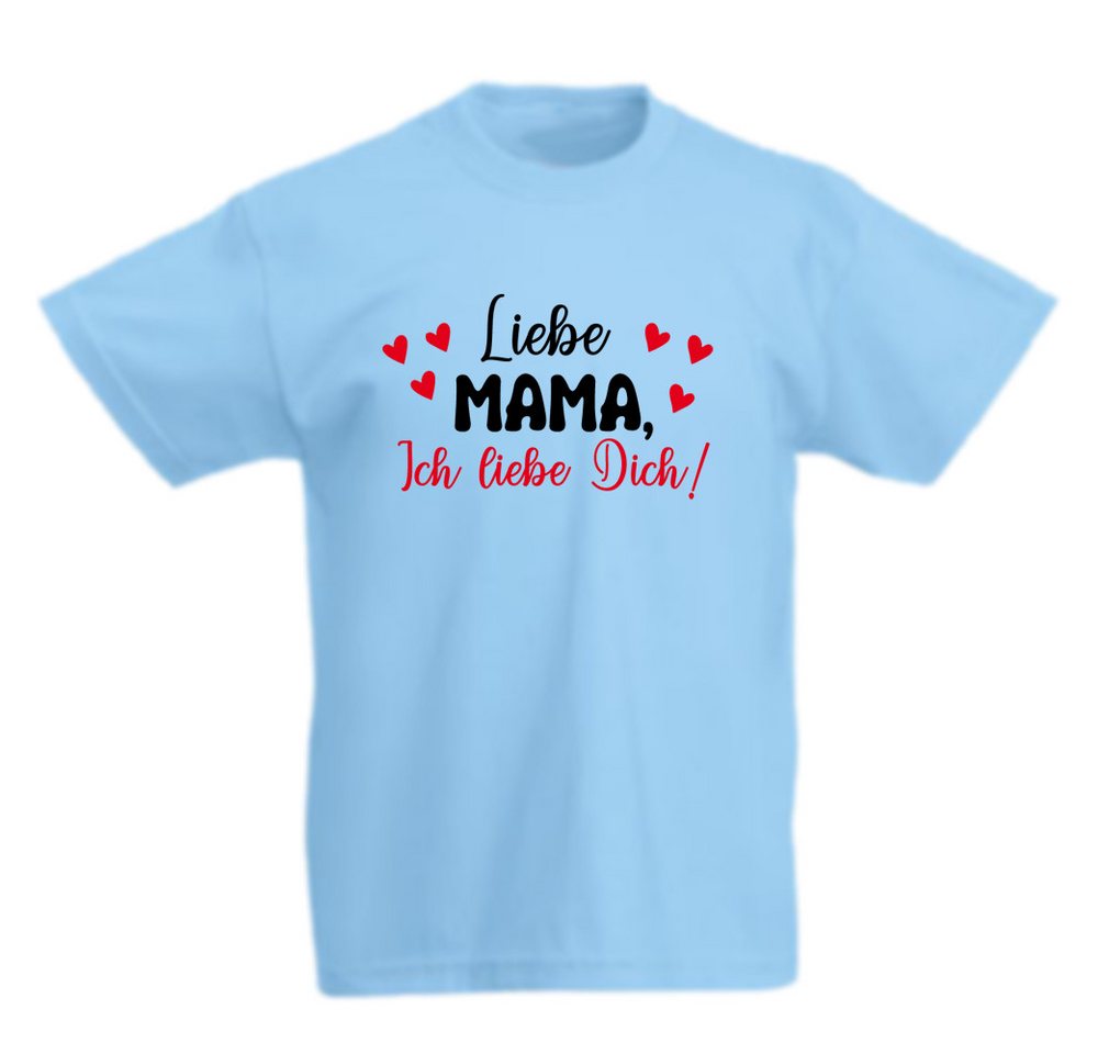 G-graphics T-Shirt Liebe Mama, Ich liebe Dich! Kinder T-Shirt, mit Spruch / Sprüche / Print / Aufdruck von G-graphics