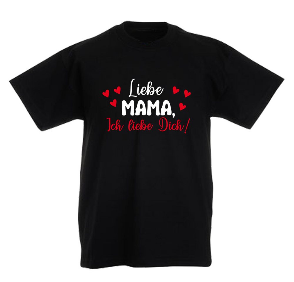 G-graphics T-Shirt Liebe Mama, Ich liebe Dich! Kinder T-Shirt, mit Spruch / Sprüche / Print / Aufdruck von G-graphics