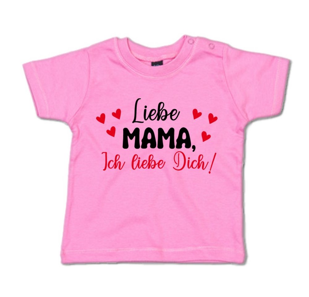 G-graphics T-Shirt Liebe Mama, Ich liebe Dich! mit Spruch / Sprüche / Print / Aufdruck, Baby T-Shirt von G-graphics